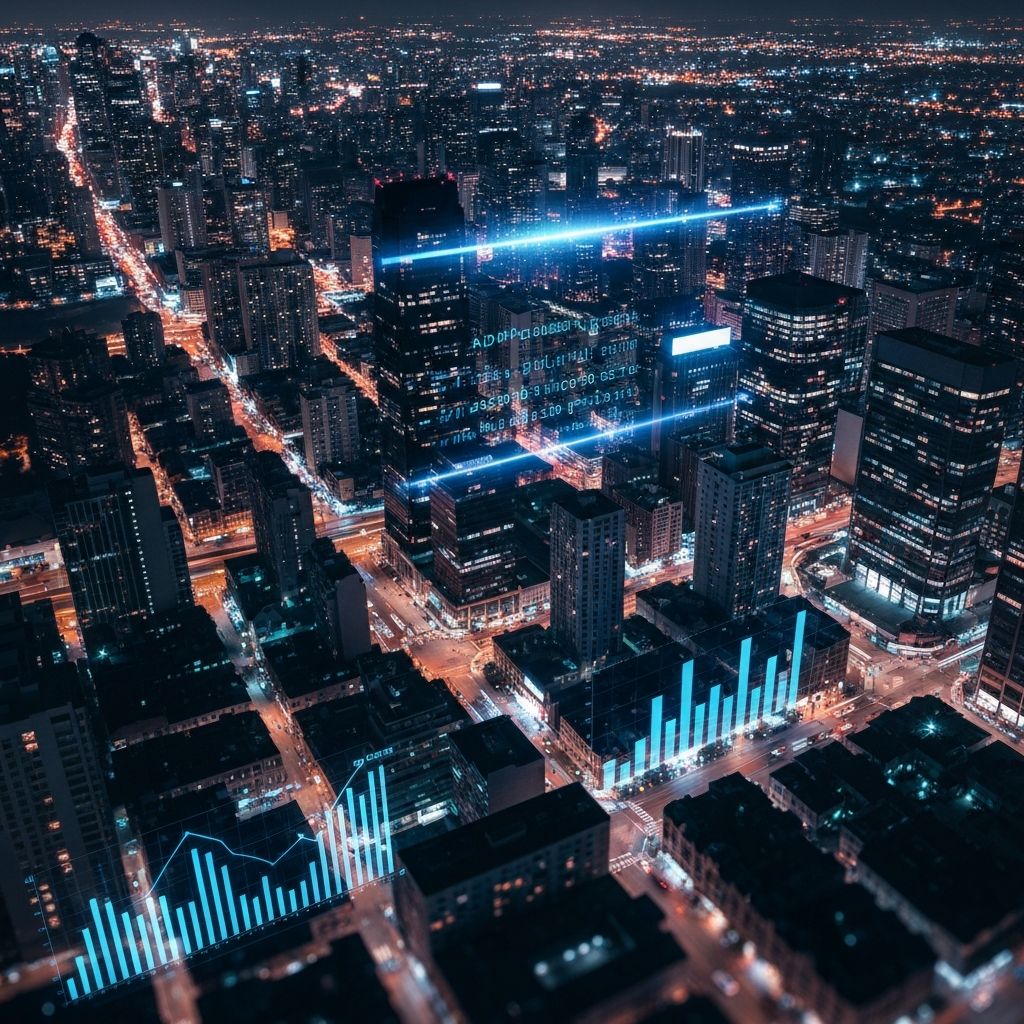 Data-driven advertising background